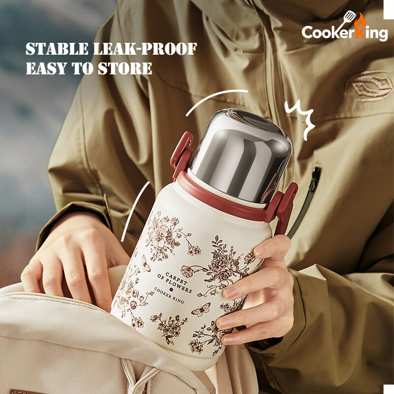 กระติกน้ำร้อน COOKER KING 800  - Camping Cooking Pot Large บทวิจารณ์และราคา