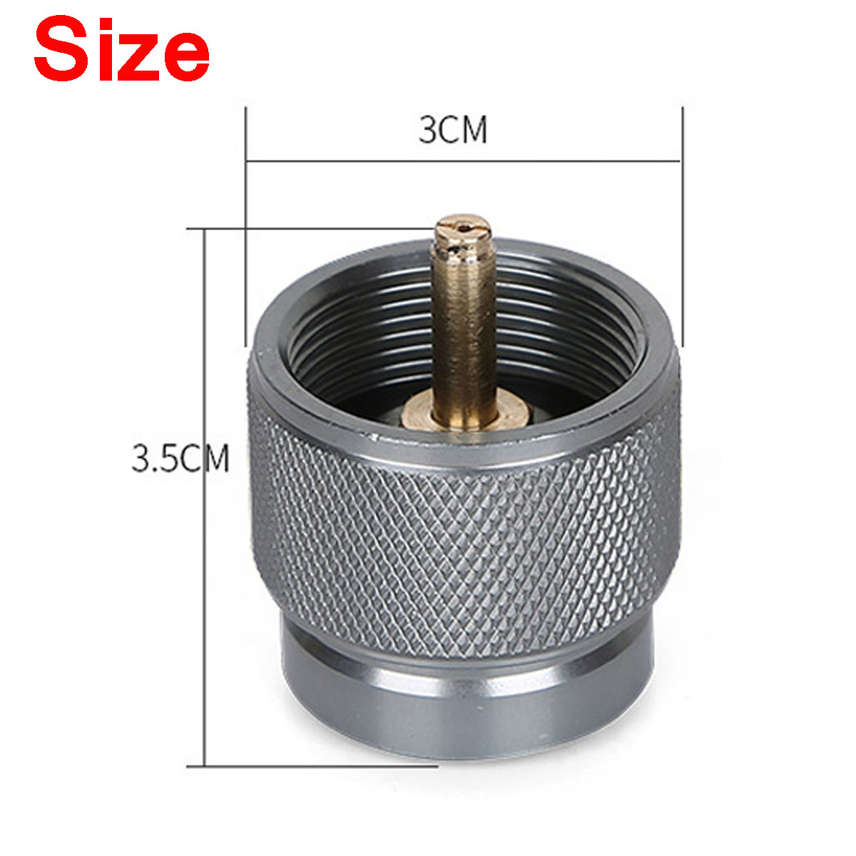 อะแดปเตอร์เติมแก๊สกระป๋อง 1/2  - Camping Cooking Gas Canister บทวิจารณ์และราคา