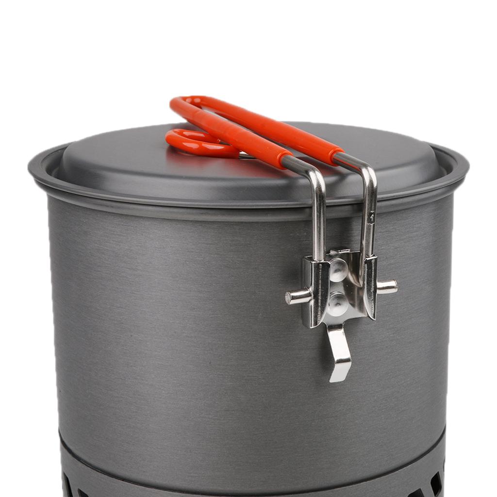 หม้ออลูมิเนียมอัลลอยด์สำหรับตั - Camping Lightweight Cooking Pot บทวิจารณ์และราคา