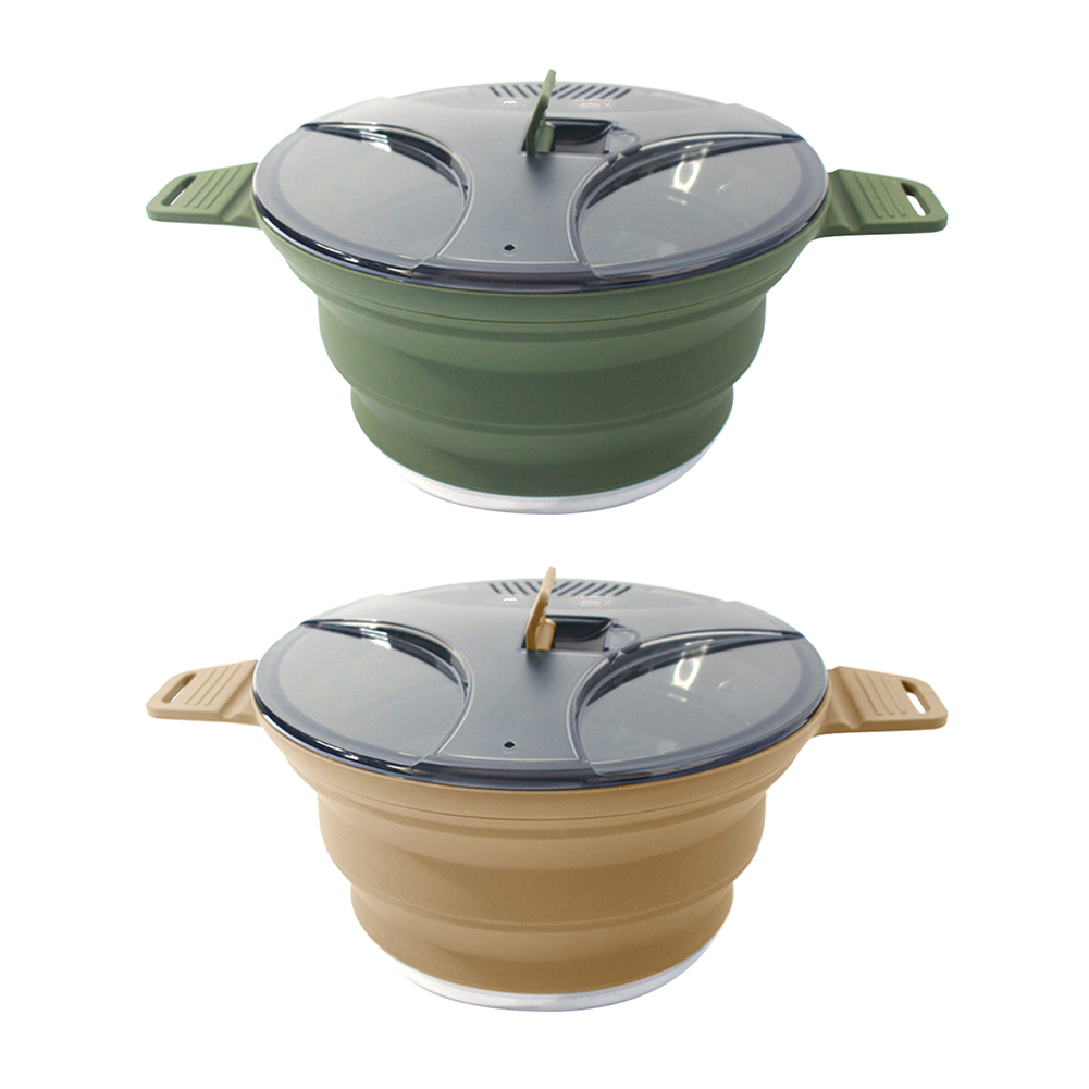 หม้อปรุงอาหารแบบพกพาแบบพับได้พ - Camping Cooking Open Fire บทวิจารณ์และราคา