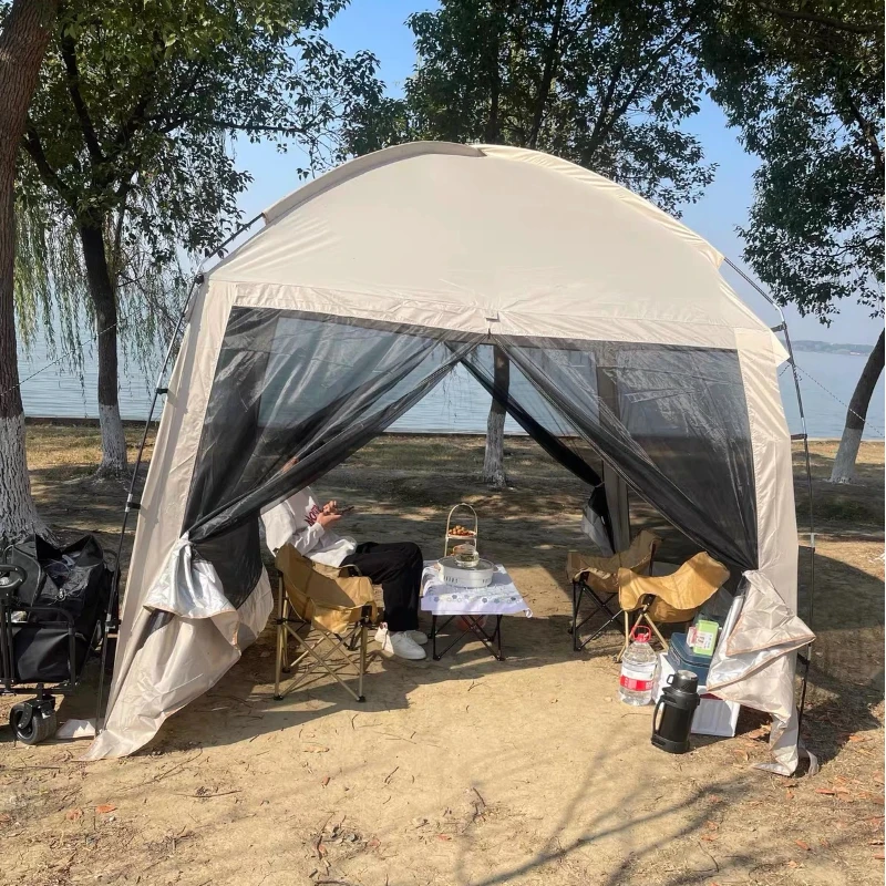 เต็นท์ตั้งแคมป์กลางแจ้ง, เต็นท - Camping Cooking Canopy บทวิจารณ์และราคา