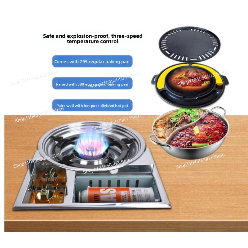 เตาแก๊สพกพาพร้อมกระป๋องแก๊สสำห - Camping Cooking Gas Canister บทวิจารณ์และราคา