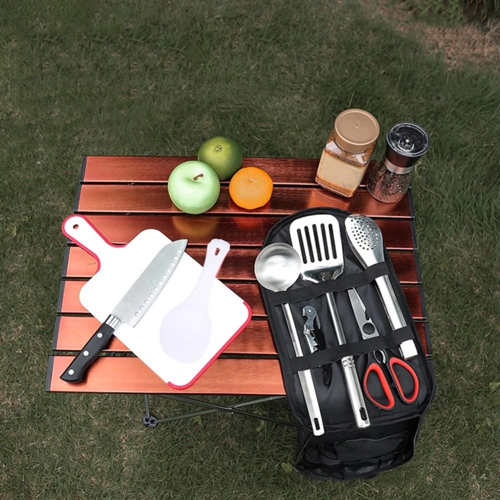 2024 ชุดอุปกรณ์ปิกนิกกระเป๋าเก - Camping Cooking Rack บทวิจารณ์และราคา