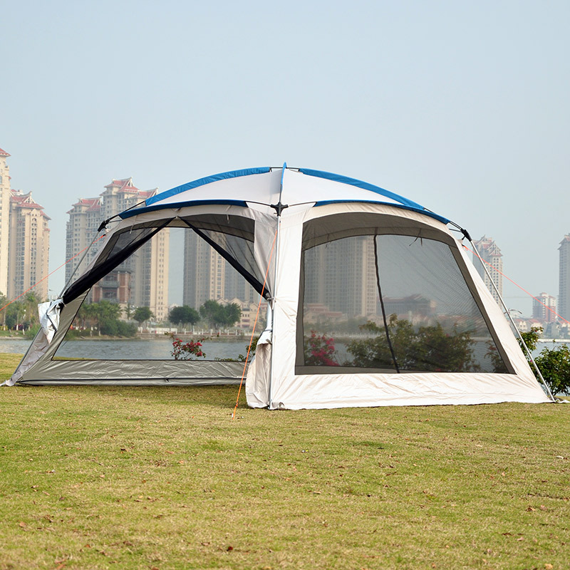 เต็นท์กันสาดผ้าอ็อกซ์ฟอร์ดกันฝ - Camping Cooking Canopy บทวิจารณ์และราคา