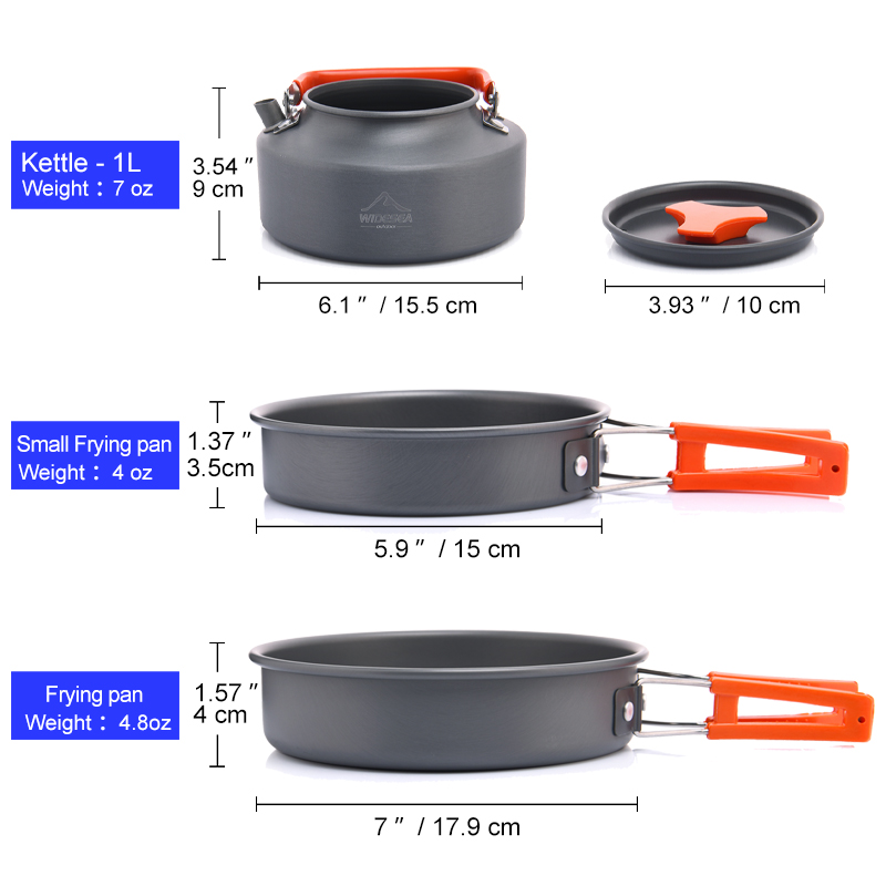 Widea เครื่องใช้บนโต๊ะอาหารสำห - Camping Cooking Trangia บทวิจารณ์และราคา