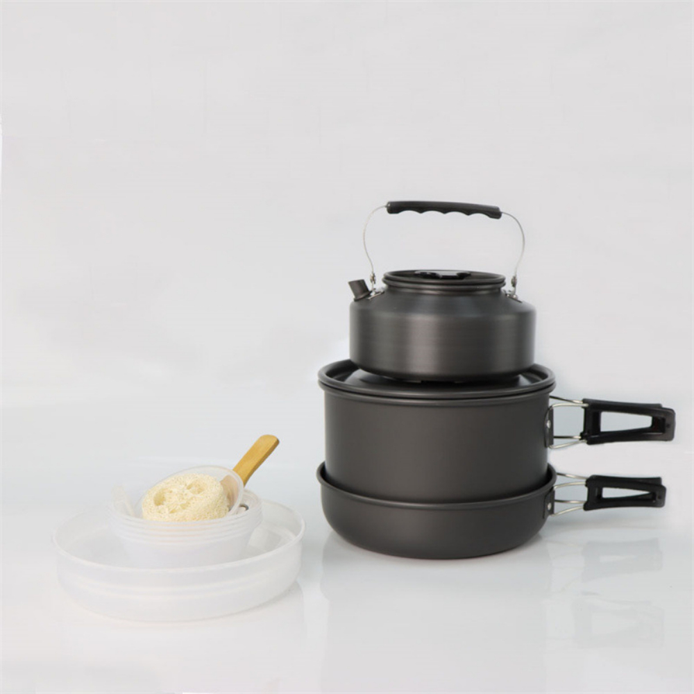 ชุดทำอาหารกลางแจ้งขนาดใหญ่, ชุ - Camping Cooking Pot Large บทวิจารณ์และราคา