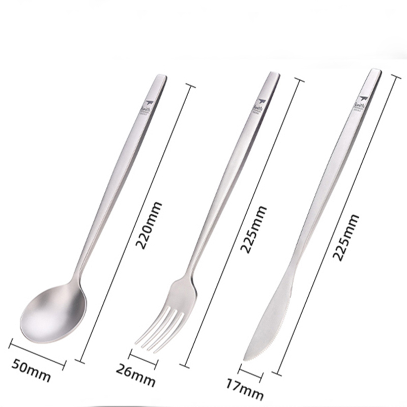 Keith ไทเทเนียมแบบพกพาช้อนส้อม - Camping Cooking Utensils Kit บทวิจารณ์และราคา