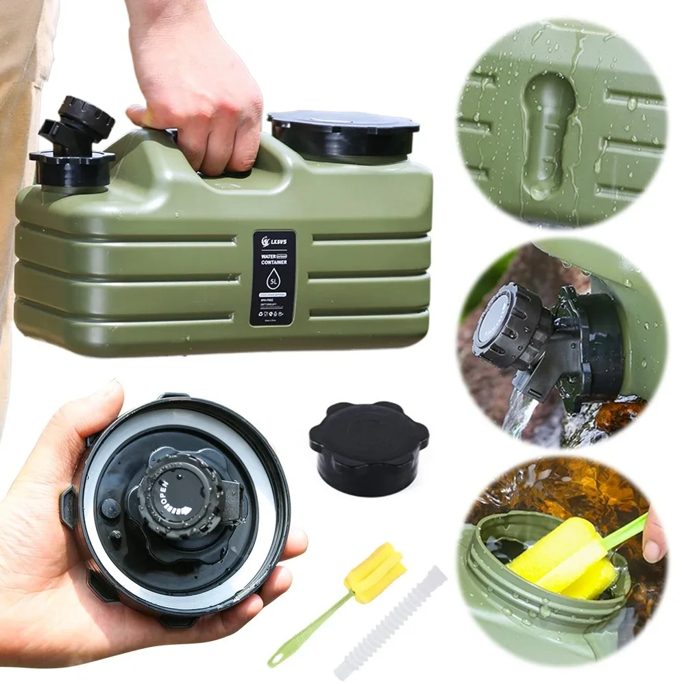 ภาชนะบรรจุน้ำสำหรับตั้งแคมป์ขน - Camping Cooking And Drinking บทวิจารณ์และราคา