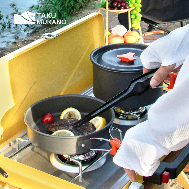 ชุดเครื่องครัวสำหรับตั้งแคมป์  - Camping Cooking Kettle บทวิจารณ์และราคา