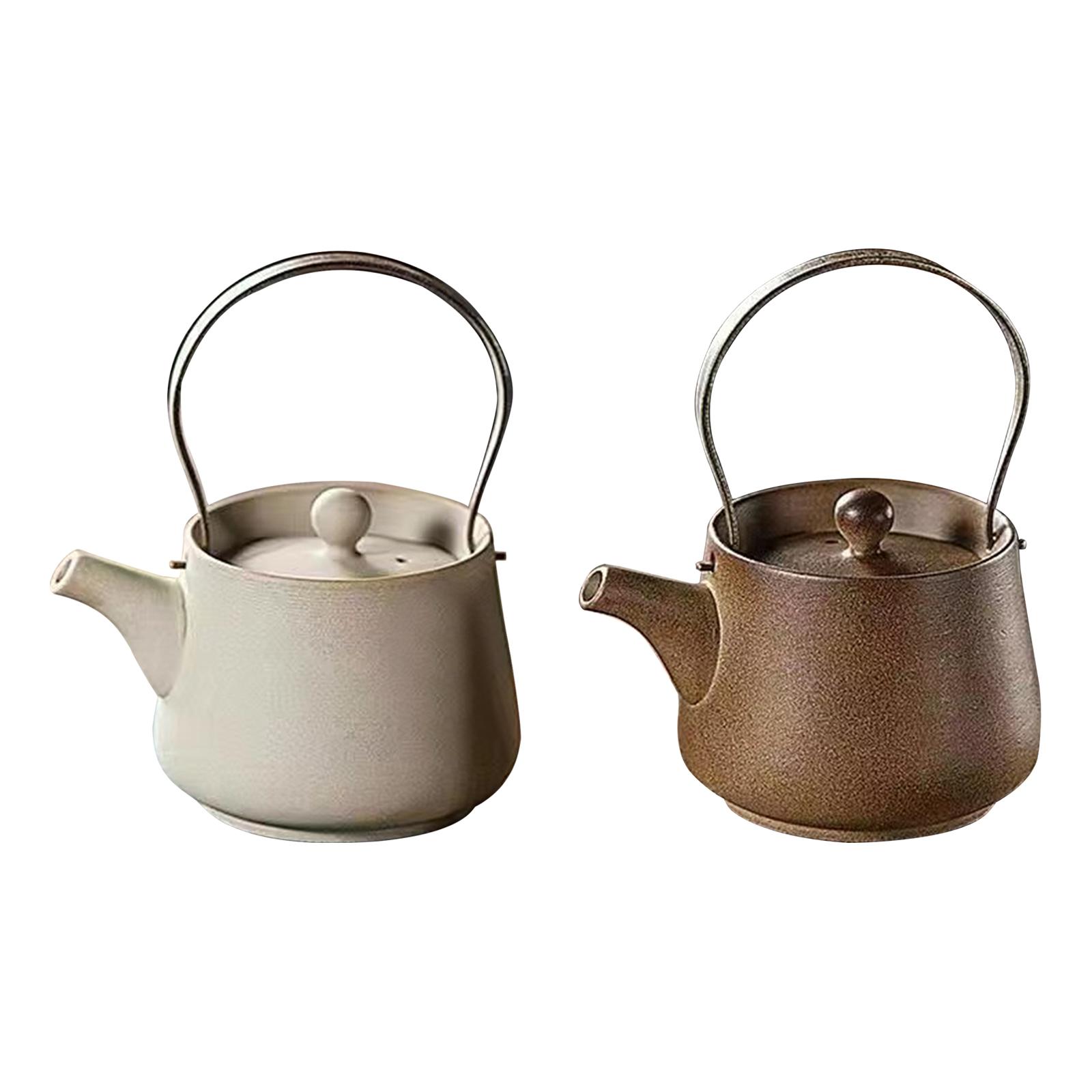 200ml กาน้ําชาเซรามิค Farmhous - Camping Cooking Kettle บทวิจารณ์และราคา
