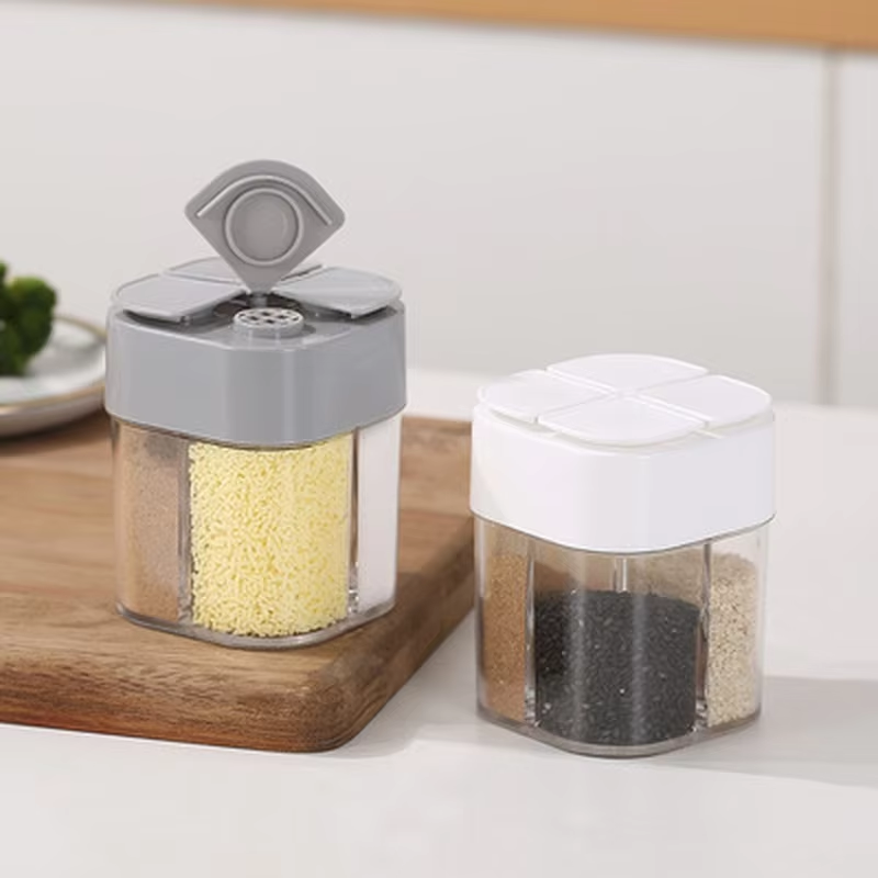 ชุดภาชนะใส่เครื่องเทศพลาสติก 4 - Camping Cooking Kit บทวิจารณ์และราคา