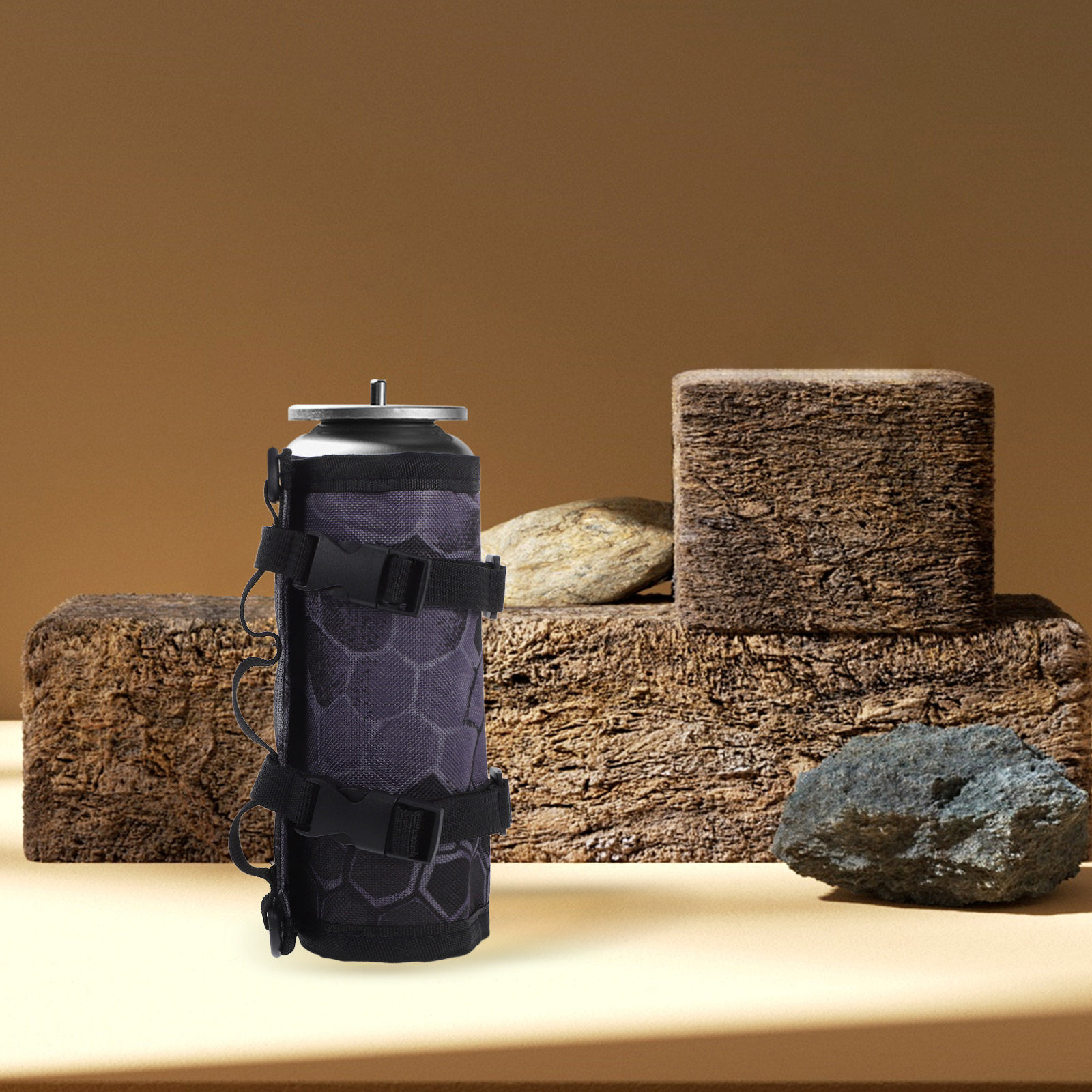 กระเป๋าเก็บโพรเพนแบบทนทานป้องก - Camping Cooking Gas Canister บทวิจารณ์และราคา
