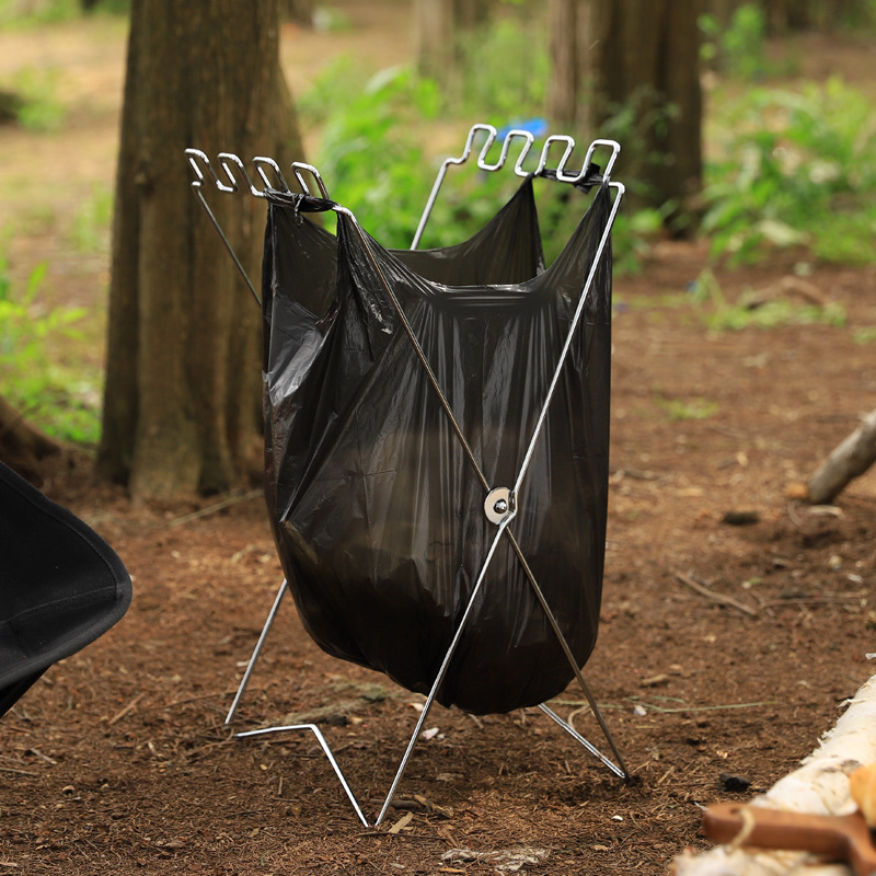 ที่วางถุงขยะแบบพับได้, ที่วางถ - Camping Cooking Lightweight บทวิจารณ์และราคา