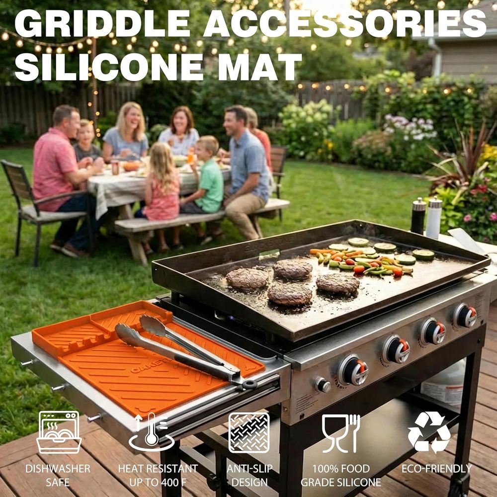 แผ่นรองย่างซิลิโคนหรืออุปกรณ์เ - Camping Cooking Area บทวิจารณ์และราคา