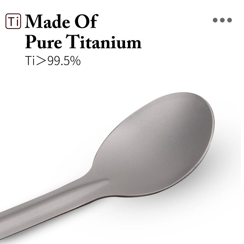 TiTo ไทเทเนียมสปอร์ตกลางแจ้ง C - Camping Cooking Utensils Kit บทวิจารณ์และราคา