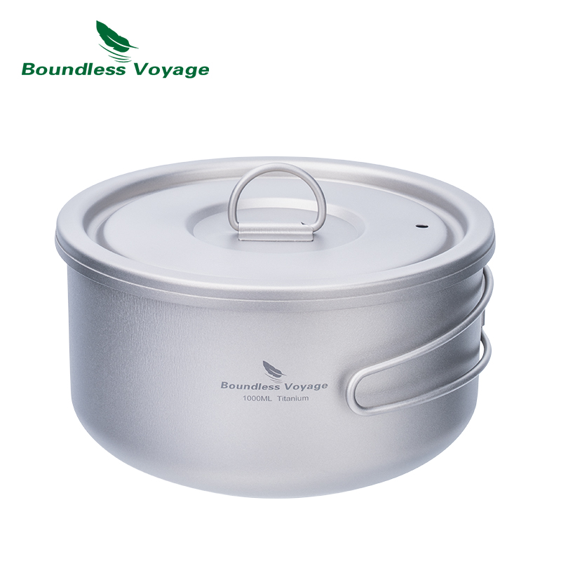 Boundless Voyage ไทเทเนียม Cam - Camping Cooking Lightweight บทวิจารณ์และราคา