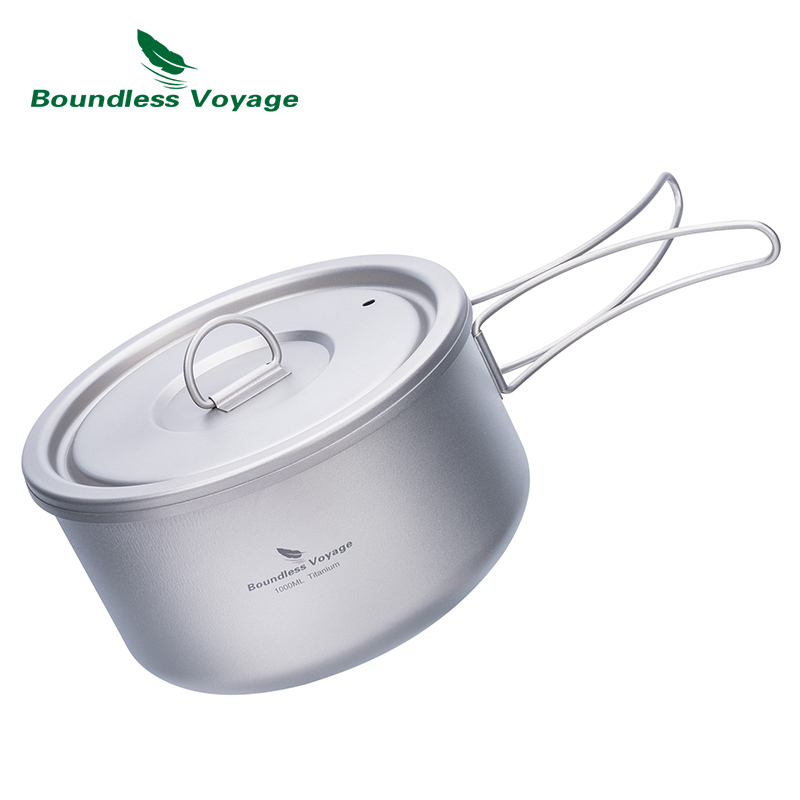 Boundless Voyage ไทเทเนียม Cam - Camping Cooking Lightweight บทวิจารณ์และราคา