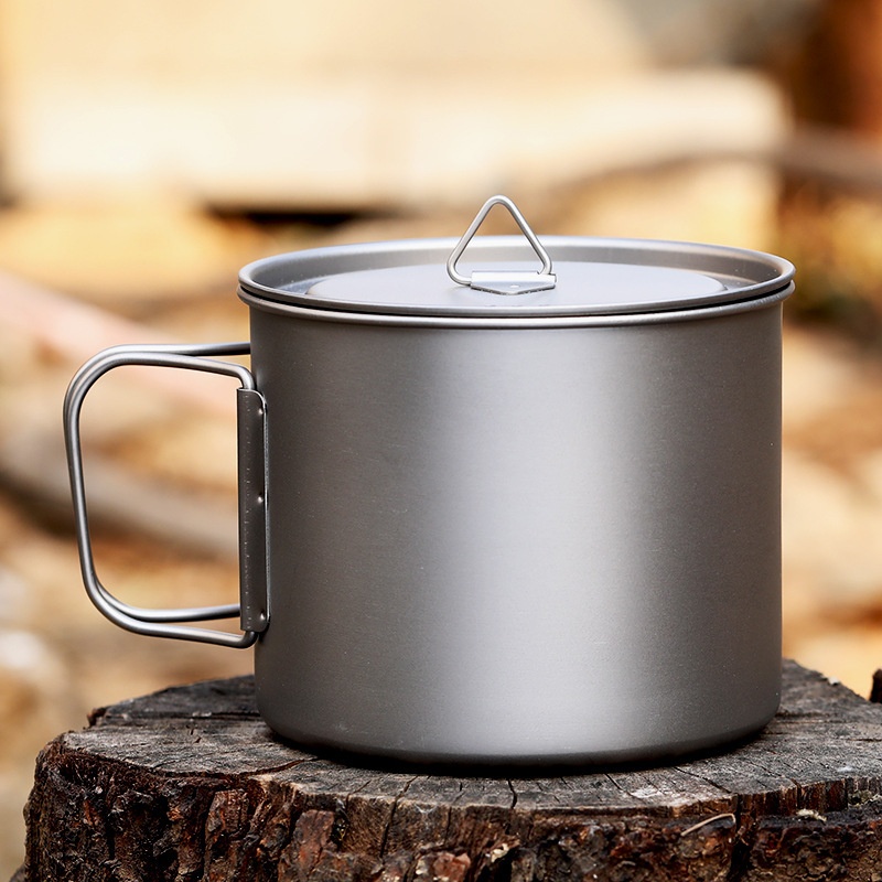 หม้อซุปแขวนกลางแจ้งความจุขนาดใ - Camping Cooking Pot Large บทวิจารณ์และราคา