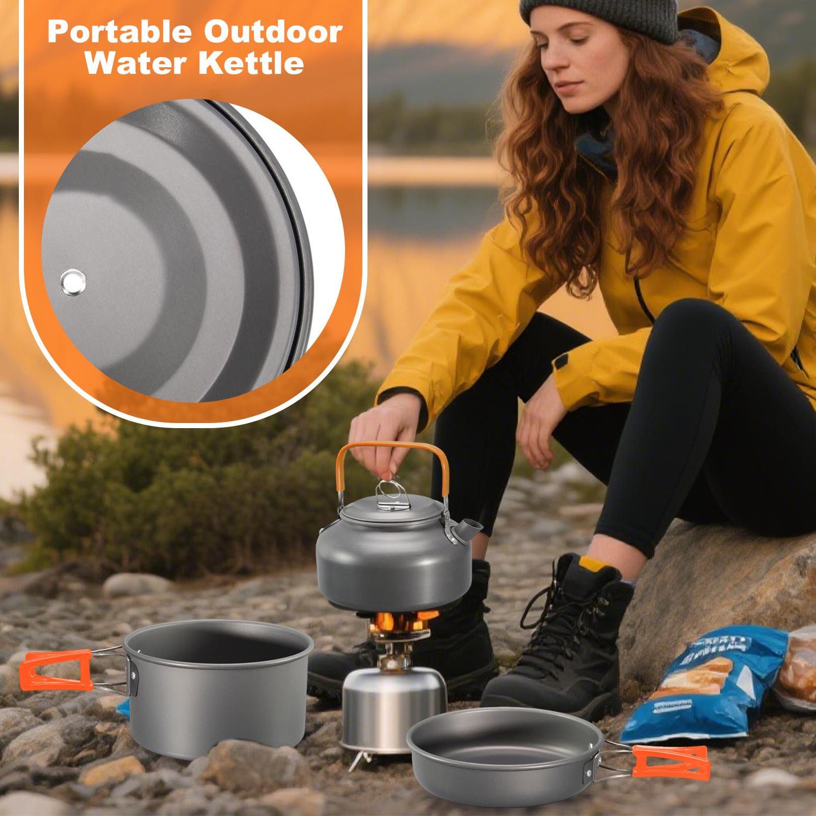 ชุดเครื่องครัวสำหรับตั้งแคมป์  - Camping Lightweight Cooking Pot บทวิจารณ์และราคา