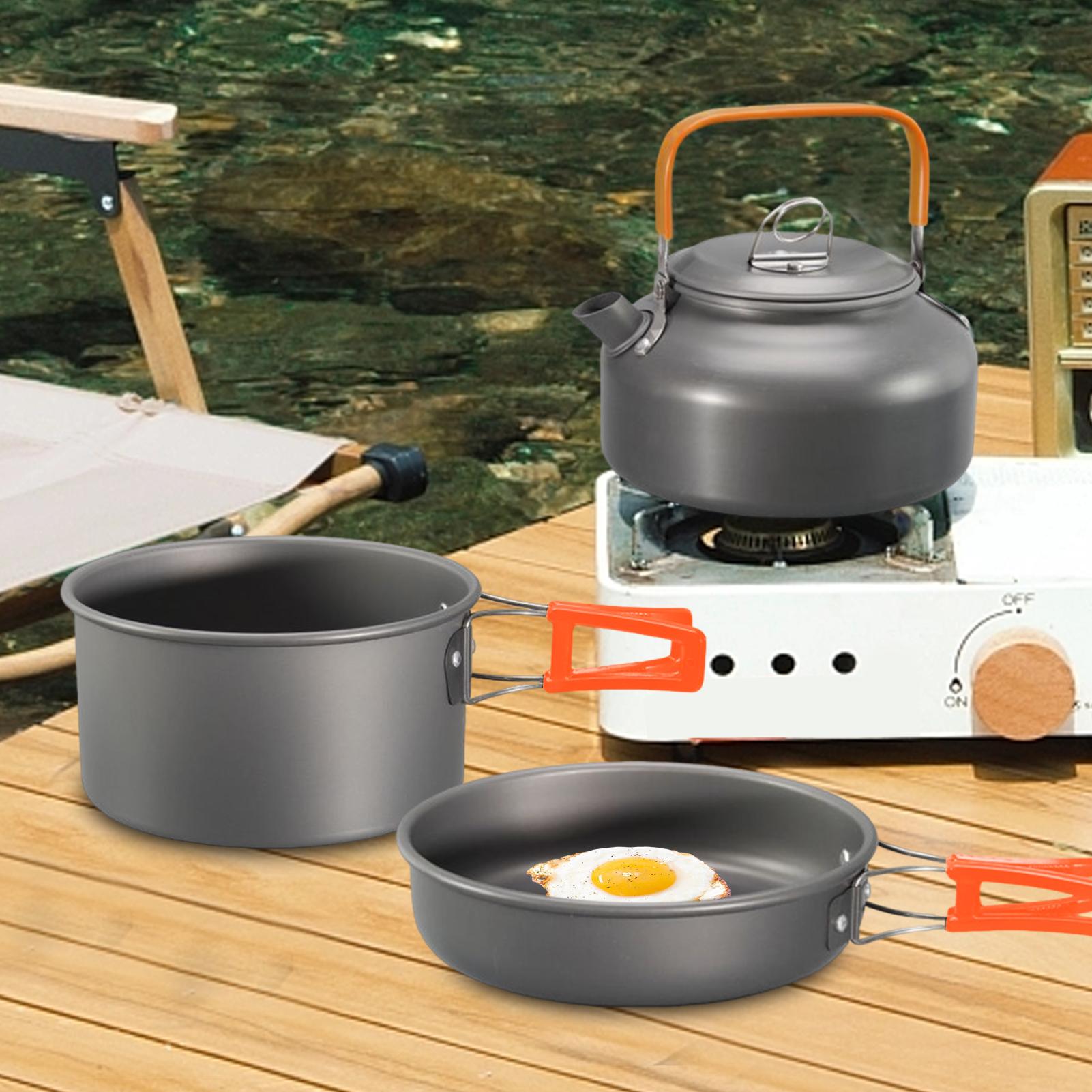 ชุดเครื่องครัวสำหรับตั้งแคมป์  - Camping Lightweight Cooking Pot บทวิจารณ์และราคา