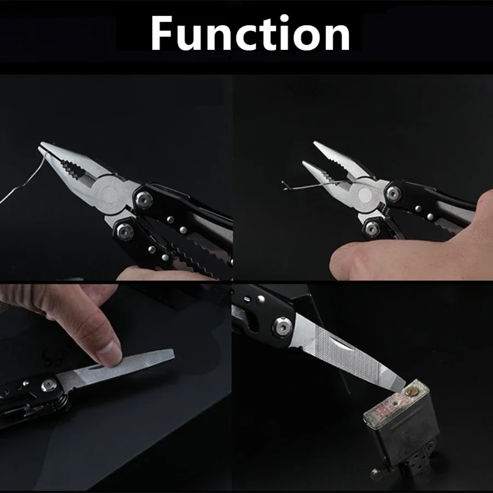 มีดพับอเนกประสงค์สแตนเลสแบบพกพ - Camping Cooking Knife บทวิจารณ์และราคา