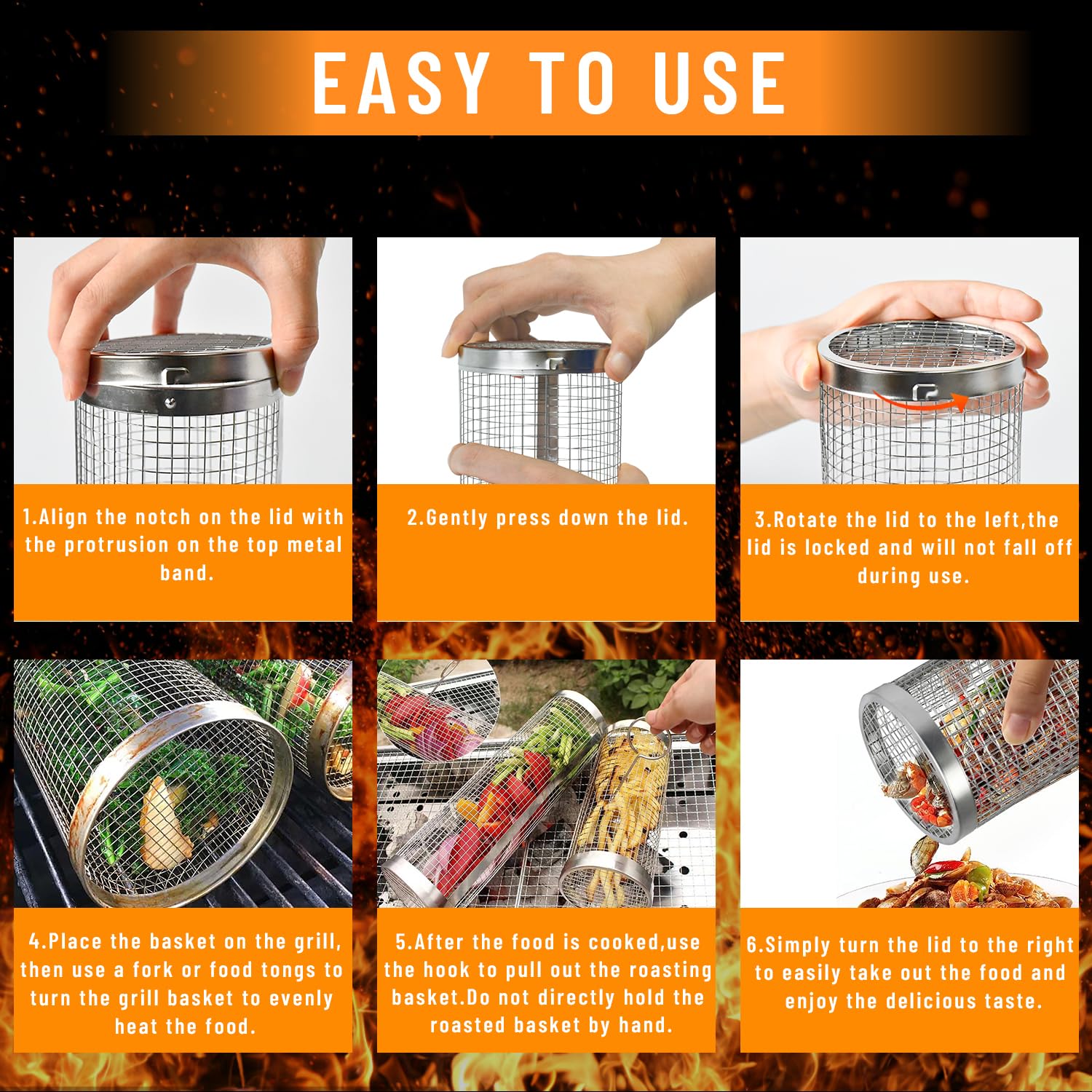 2 ชิ้น Rolling ย่างตะกร้าสําหร - Camping Cooking Trangia บทวิจารณ์และราคา