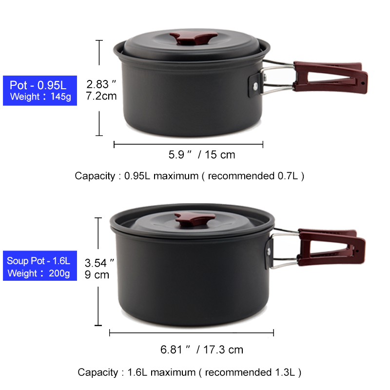 Widesea Camping ชุดเครื่องครัว - Camping Cooking Trangia บทวิจารณ์และราคา