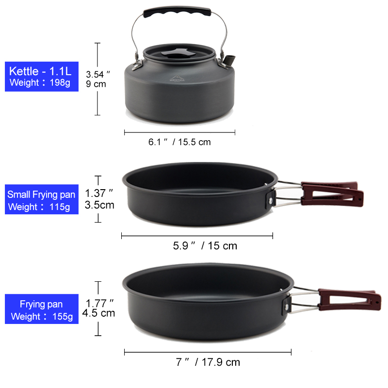 Widesea Camping ชุดเครื่องครัว - Camping Cooking Trangia บทวิจารณ์และราคา