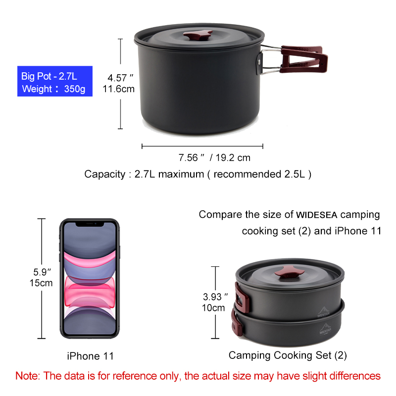 Widesea Camping ชุดเครื่องครัว - Camping Cooking Trangia บทวิจารณ์และราคา