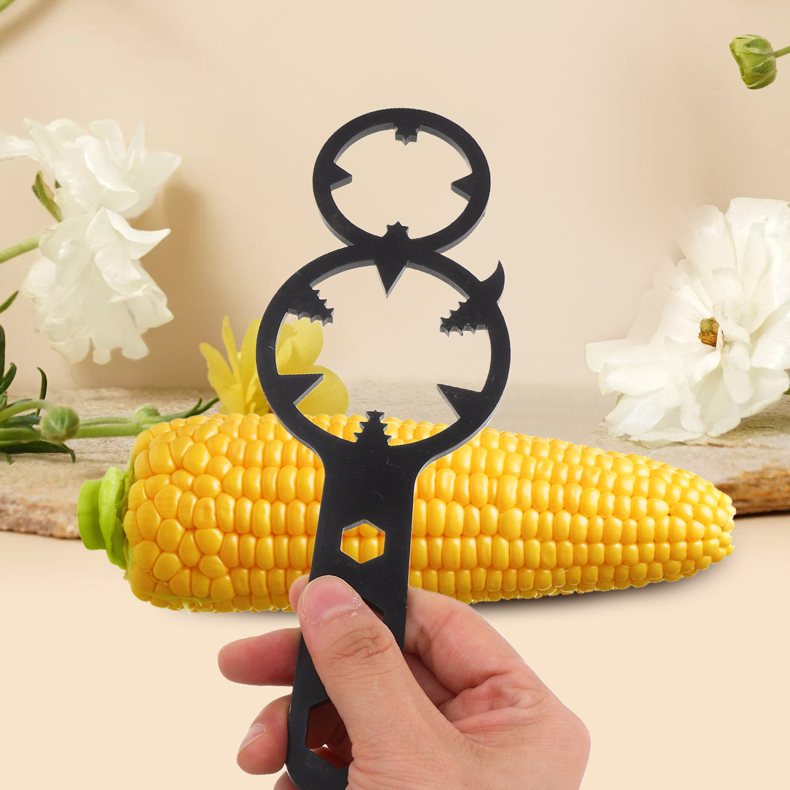 เครื่องปอกเปลือกข้าวโพดแบบมือถ - Camping Cooking Area บทวิจารณ์และราคา