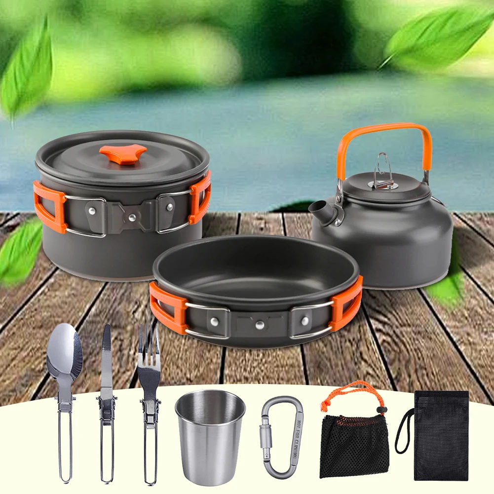 ชุดเครื่องครัวสำหรับตั้งแคมป์  - Camping Cooking Utensils Kit บทวิจารณ์และราคา