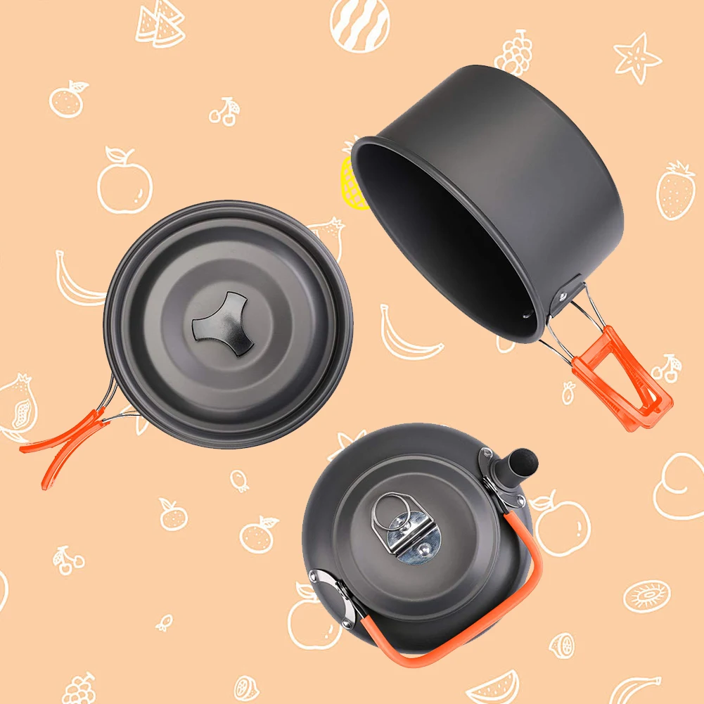 ชุดเครื่องครัวสำหรับตั้งแคมป์  - Camping Cooking Utensils Kit บทวิจารณ์และราคา