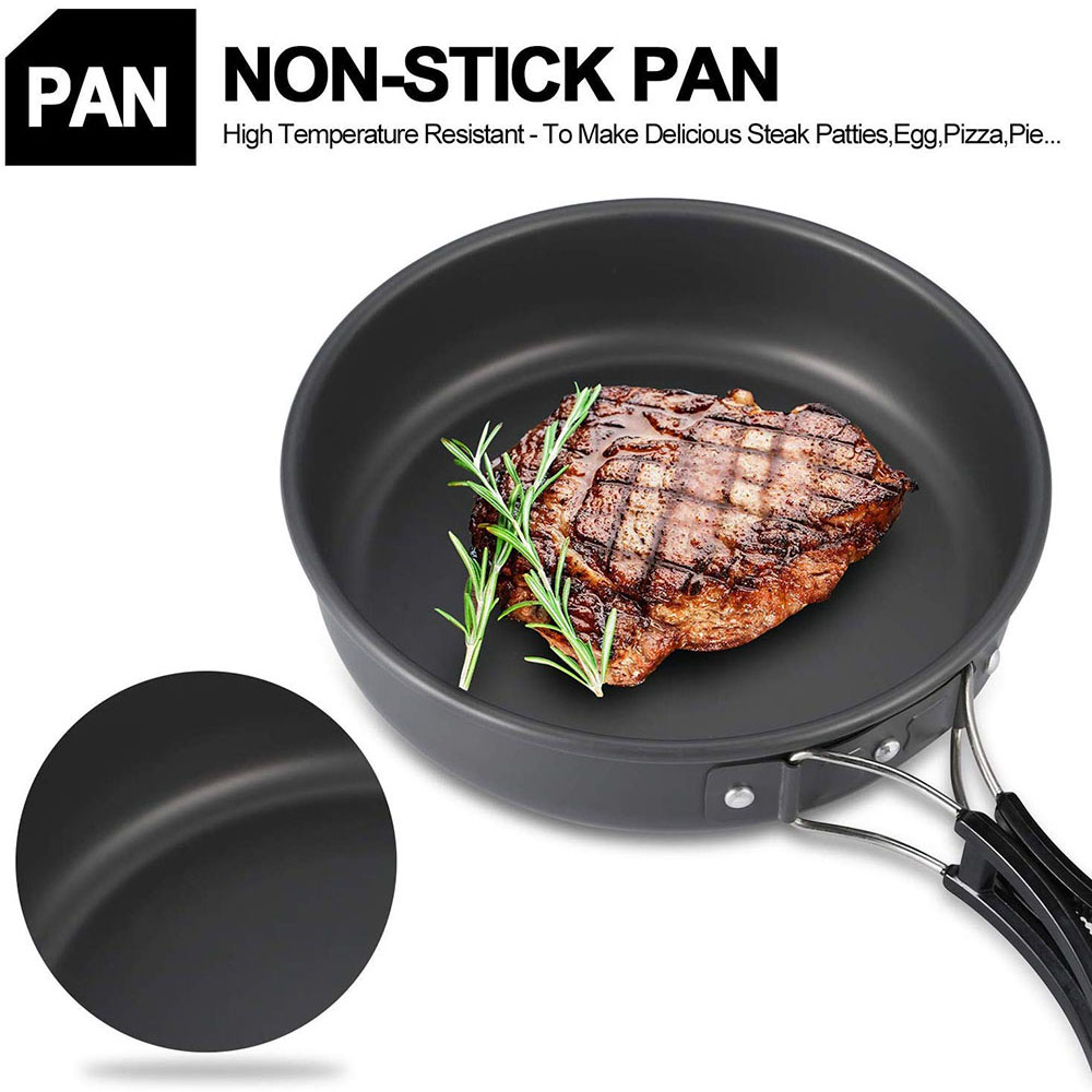 ชุดเครื่องครัวสำหรับตั้งแคมป์ก - Camping Cooking Sets บทวิจารณ์และราคา