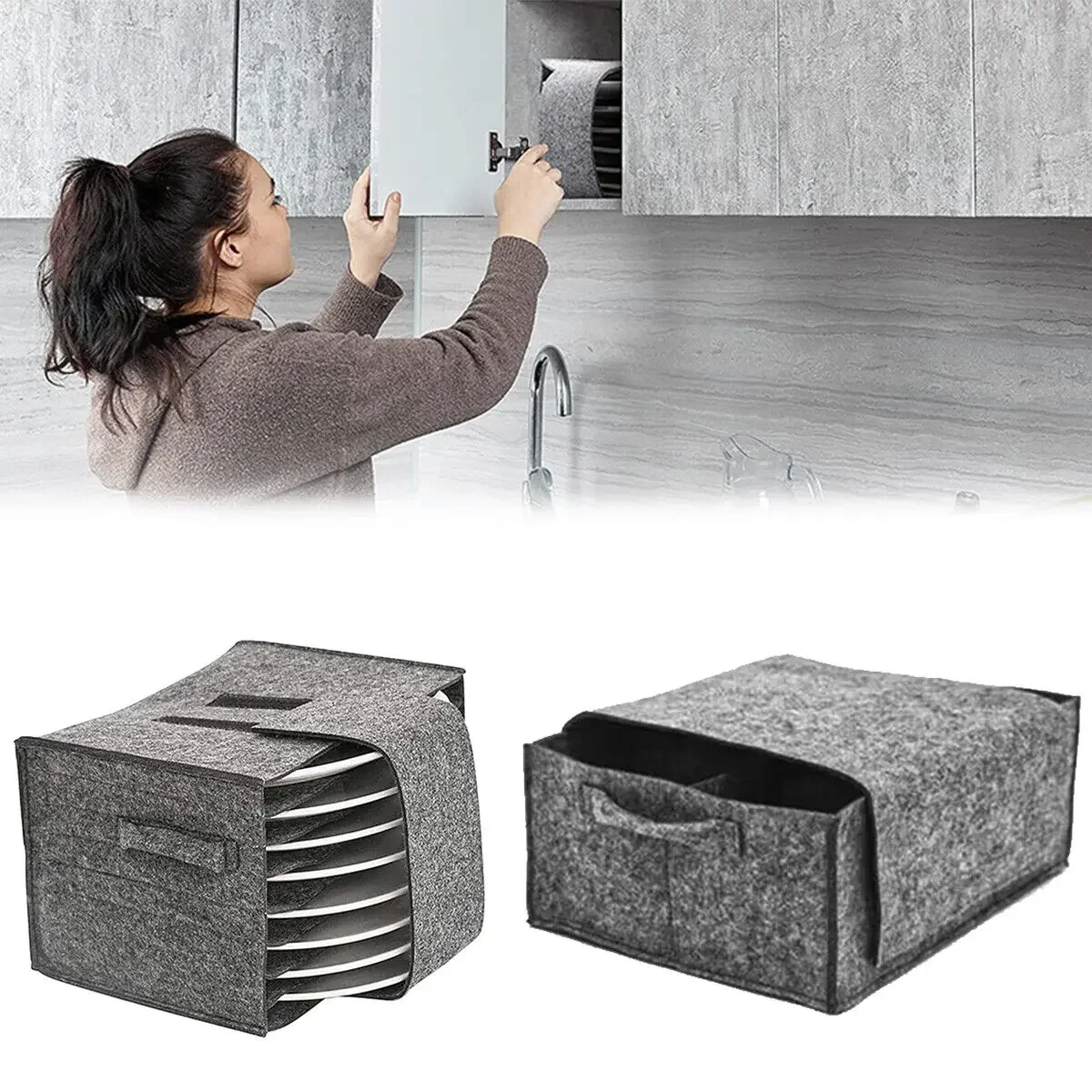 ถุงเก็บจาน ถ้วย แก้ว แบบหนา 1  - Camping Cooking Utensil Holder บทวิจารณ์และราคา