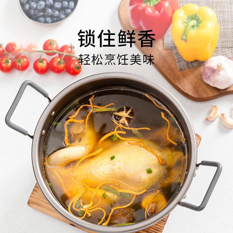 หม้อไทเทเนียม 6 ลิตร พร้อมฝาปิ - Camping Cooking Pot Large บทวิจารณ์และราคา