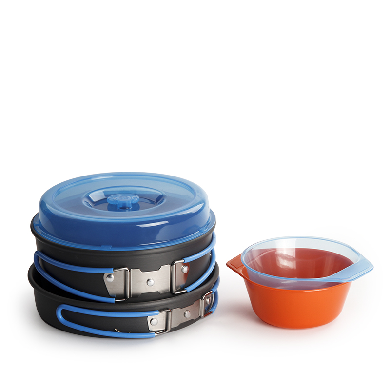 เครื่องครัวตั้งแคมป์แบกเป้หม้อ - Camping Cooking Kit บทวิจารณ์และราคา