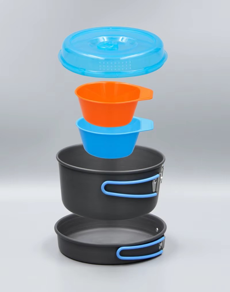 เครื่องครัวตั้งแคมป์แบกเป้หม้อ - Camping Cooking Kit บทวิจารณ์และราคา