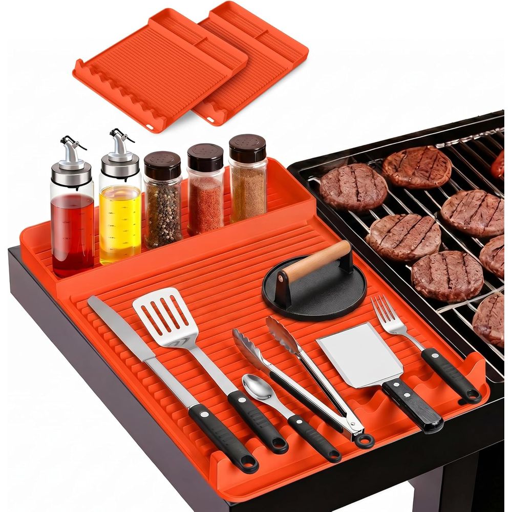 แผ่นรองย่างซิลิโคนทนความร้อน - - Camping Cooking Area บทวิจารณ์และราคา