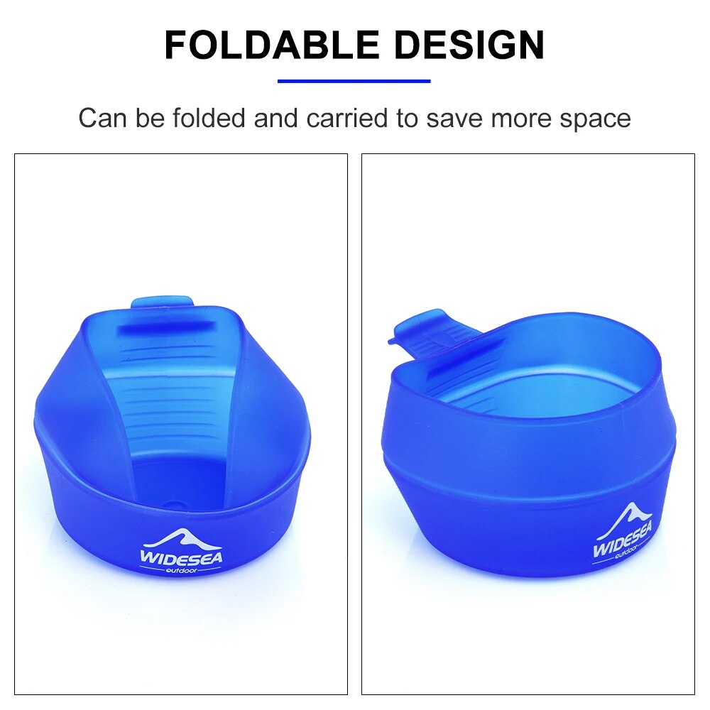 Widesea Camping 250ml พับถ้วยบ - Camping Cooking Utensils Kit บทวิจารณ์และราคา
