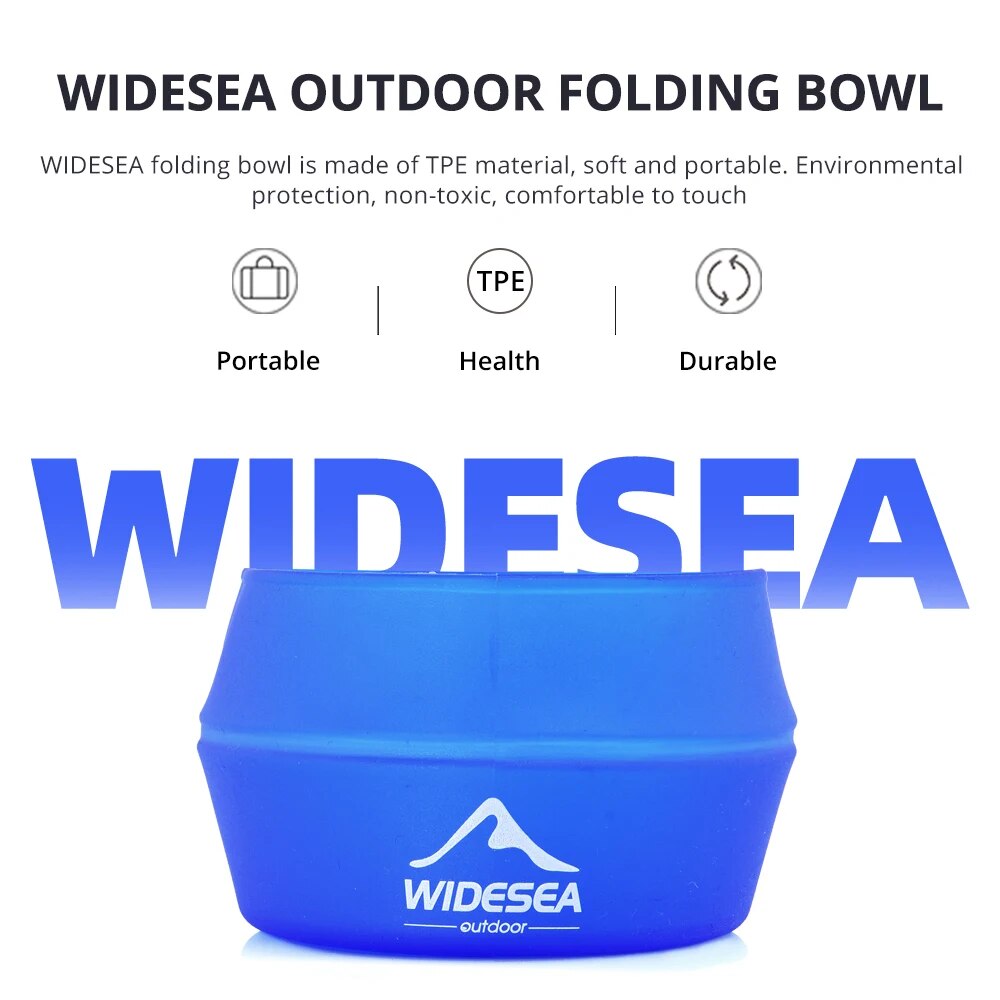 Widesea Camping 250ml พับถ้วยบ - Camping Cooking Utensils Kit บทวิจารณ์และราคา